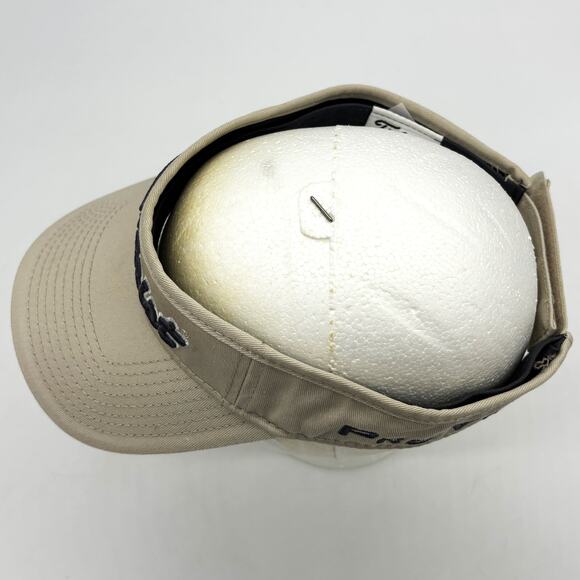 Titleist Low Profile Golf Sun Visor Mens OSFA Tan Blue Adjustable Pro V1 Hat Lid - Picture 5 of 8